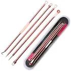 4Pcs/Set Blackhead Comedone Acne Pimple Blemish Extractor Blackhead Remover IDM