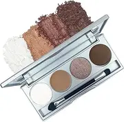 Honeybee Gardens 'Hot Chocolate' Refillable Eye Shadow Palette | Natural Ingredients | Gluten Free, Vegan, Paraben Free