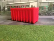 1/50 Red Roll on Roll off Skip (RO RO)