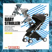 Baby Stroller Lightweight Compact Foldable Travel Pram Multicolor for new moms