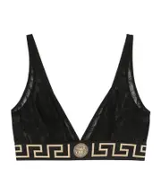 Versace Greca-Border Laced Bra 1,2,3,4,5 black