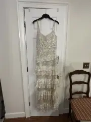 Formal Prom, Homecoming, Formal Party Dress, Sequins With Side Split