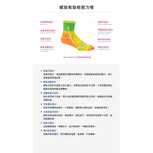 Footer｜螺旋氣墊輕壓力襪 T98