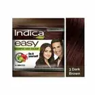 10 Pc Indica Easy 10 Minutes Dark Brown Herbal Hair Color Shampoo Base Herbs AUS