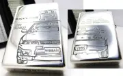 Nissan Skyline GTR GT-R 1999 BCNR33 R33 Zippo Oil Lighter 0740/1969 MIB 2022
