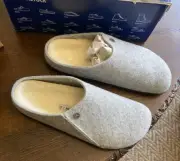 Birkenstock Mules Slipper Zermatt Rivet Cozy Home Wool Felt Clogs Men 45 NEW