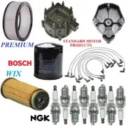 Tune Up Kit Filters Cap Spark Plugs Wire For CHEVROLET P10 V8 5.7L 1977-1978