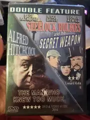 The Man / Sherlock Holmes (1 DVD) 2 Movies (Still Sealed)