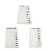 Daily Affairs Checklist Wall Mount Memo Boards for Elder Daily Care To-do-list