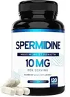 Spermidine 10mg 120 Vegetable Caps Found in Broccoli/Peppers polyamine molecule