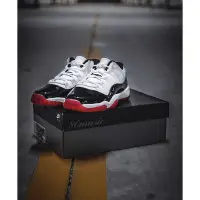 在飛比找Yahoo!奇摩拍賣優惠-Air Jordan 11 Low Concord Bred