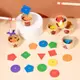 🌈兒童木製磁性釣魚顏色形狀配對認知分類杯蒙氏寶寶早教益智力玩具