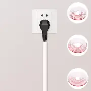 Wall Cord Hider Self Adhesive Wall Cable Concealer Cable Hider Cover White FaOEb