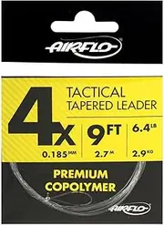 Airflo Tactical Tapered Leader 9 4X 6.4lb