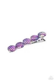 Paparazzi: Mesmerizingly Mermaid - Purple Hair Clip