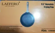 Aluminum Non Stick Fry Pan With Induction Bottom & heat resistant Handle 9.5-In