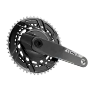 SRAM Force AXS Power Meter Crankset - 175mm, 12-Speed, 48/35t Thread Mount,