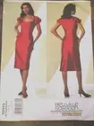 VOGUE PATTERN V2943 - BELLVILLE SASSOON - MISSES' DRESS -U/C - Sizes 10 - 14