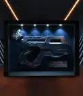 *Limited Edition* Mass Effect M-6 Carnifex Replica & Medal Light Up Shadow Box