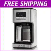 Stainless Steel 14-Cup Coffee Maker: Custom Brew with Optimal Flavor Extraction