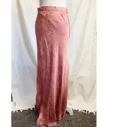 Auguste the Label Paisley Jacquard Stefan Maxi Skirt Rose Size 6
