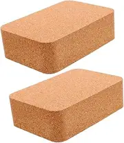 Hohopeti 2pcs Diy Cork Punching Pad Stamping Cutting Board Punch Pad for Craft Crafting Mats Portable Punching Board