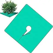 Landscape Pruning Tarp | Garden Fabric,Heavy Duty Waterproof Barrier 79 X 79 Inches Blocker Mats for Flower Grass Yard Gardening Driveway Lawn