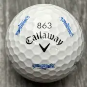 Callaway Chrome Soft Truvis Willowbrook Golf Course Rare New Golf Ball (1)