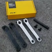 GT POWER SERIES ALLOY 3 PIECE CRANK 22MM BMX BIKE CRANKS SE HARO REDLINE PRIMO
