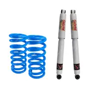 Rear Raised Gabriel 50mm Raised Shocks + Coil Springs for Nissan Patrol GQ Y60