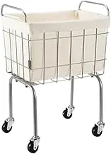 Fonowx Wheeled Organizer for Laundry and Toy Storage