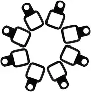 8pcs Trunk Hook Truck Bed Tie Down Anchors Metal Tie Down Anchor Trunk Anchors Car Trunk Cargo Anchor Trailer Tie Down Car Trunk Bed Anchors Car Cargo Anchors Truck Bed Tie Downs