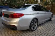 NEW M Sport Look rear Boot trunk lid spoiler lip for BMW G30 F90 Wing extension (for: BMW)