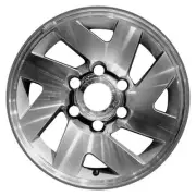 Wheel For 00-04 Mitsubishi Montero Sport 16x7 Alloy 8 Spoke Machined Silver Vent