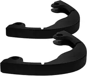 SUPVOX Ski Bumper Strips Snowboard Protection Bars Deck Protection Reinforced Metal Screws Soft Rubber Tubing