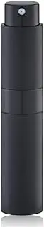 Lulupack 10ml Perfume Atomizer Refillable, Mini Cologne Spray Bottle Empty, Refillable Portable Sprayer (1pcs, Black)