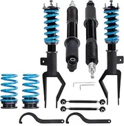 24 Ways Damper & Height Adjustment Coilover ，Compatible With Tesla Model Y 2020 AWD Twin Tube Racing Suspension Lowering Coilovers