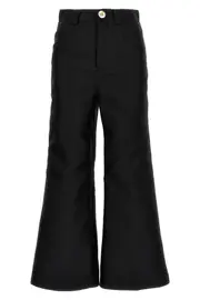 GIAMBATTISTA VALLI Cropped Silk Blend Pants
