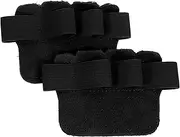 GANAZONO Weight Lifting Gloves Four Finger Design for Enhanced Grip and Flexibility Durable Palm Guards for Gym Training Non Slip Fitness Supplies for Weightlifting Cycling and