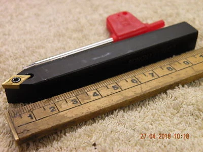 SDNCN 1212 H07 Indexable lathe tool 12mm shank with DCMT 07 insert new
