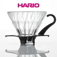 在飛比找金石堂優惠-HARIO V60黑色01玻璃濾杯1~2杯 VDG－01B