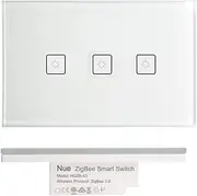 [Nue] ZigBee Smart Light Switch, Dimmer, Fan Switch, Curtain Blind Switch Power Point GPO, Light Controller and in_Ceiling Dimmer (3 Gang Switch)