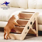 Dog Ramp Ramps Steps Stairs, Foldable Pet Step Stair Ladder for Car Bed Indoor H