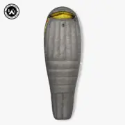 AEGISMAX Sleeping Bag Duck Down Dusk Ultralight Outdoor Wind Hard Camping Mummy