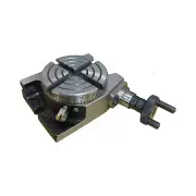 3" ROTARY TABLE 4 SLOTS HORIZONTAL / VERTICAL 36:1 RATIO GEAR RDGTOOLS