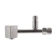 Jayair Fitt Caterpillar #8 Pad Mior High Side R134A Service Port - CP1141