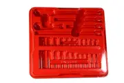 Snap-On Tools 3/8" American 27pc General Service Socket Tray Only - RED PAKTY458
