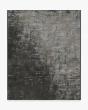 245' x 305' | Machine Washable Runner Rug | Kid & Pet Friendly | Indoor Rug | Impasto Greyscale Rug | Ruggable