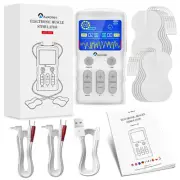 Electric Pulse Massager Tens Unit Machine Muscle Stimulator Therapy Pain Relief