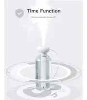 Mini Portable Humidifier, Small USB Personal Humidifiers with Ultra Quiet